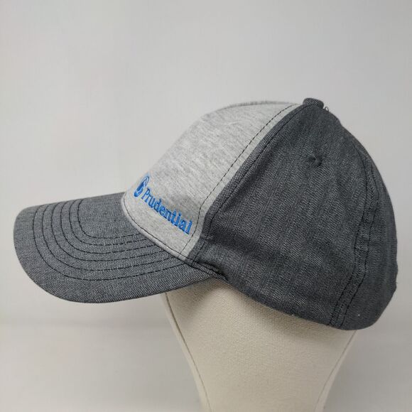 Prudential Financial Men's Strapback Hat Gray Size OSFA Embroidered Logo - Picture 3 of 8